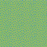 Westfalenstoffe Junge Linie grün blaue große Punkte 100% Baumwolle Webware Druckstoff Bild 1