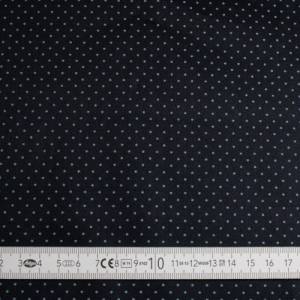 15,70 EUR/m Dirndl-Stoff Pünktchen 1mm auf schwarz Baumwollsatin Bild 9