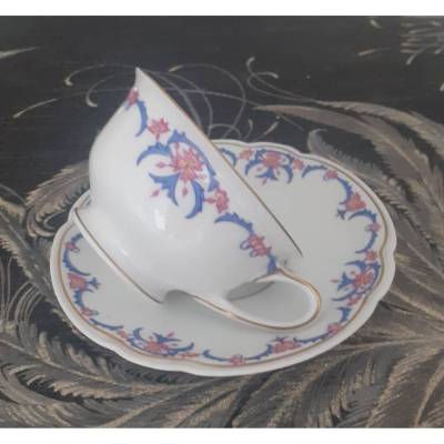 Vintage -  Traumhaft schöne Mokkatasse, Hutschenreuther, mit Unterteller  Espresso Sammeltasse 