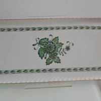 Royal Tettau *** grüne Blume *** Stollenplatte *** Bild 1