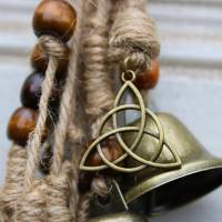 Hexenglocken zum Schutz mit sechs Glocken und Bergkristall - das perfekte Geschenk, nicht nur für Hexen, Wicca und Pagan Bild 5