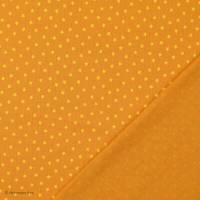 Musselin Double Gauze Baumwolle Sterne ocker - gelb (1m/9,00 €) Bild 2
