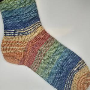 handgestrickte Socken, Größe 38, Sensitive Socks,  für Wollallergiker Bild 1