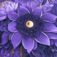 Canvas Panel, 25x25 cm, Purple Flower Bild 3