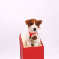 Lesezeichen Jack Russell Terrier - bewacht das Buch seiner Besitzer, witziges Lesezeichen für Hundefreunde Bild 2