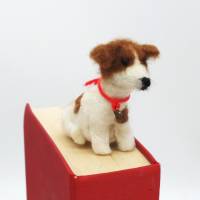 Lesezeichen Jack Russell Terrier - bewacht das Buch seiner Besitzer, witziges Lesezeichen für Hundefreunde Bild 5
