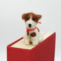 Lesezeichen Jack Russell Terrier - bewacht das Buch seiner Besitzer, witziges Lesezeichen für Hundefreunde Bild 6