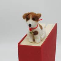 Lesezeichen Jack Russell Terrier - bewacht das Buch seiner Besitzer, witziges Lesezeichen für Hundefreunde Bild 9