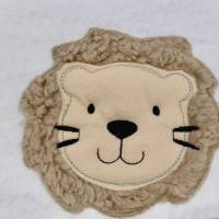 Löwe Lion Applikation Patch zum Annähen Aufbügeln für Schultüte & co. Bild 1