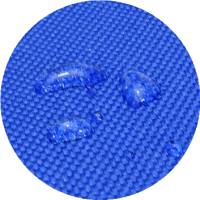 Schlüsselanhänger Minitasche ROYALBLAU blau Reißverschluß schwarz, Kosmetik Inhalator Kopfhörer, by BuntMixxDESIGN Bild 5