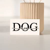 Vinyl-Aufkleber "Dog Mom" | Sticker für Hundefreunde Bild 1