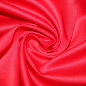 14,30 EUR/m Dirndl-Stoff uni einfarbig rot Baumwollsatin Bild 1