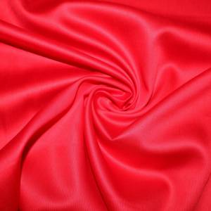 14,30 EUR/m Dirndl-Stoff uni einfarbig rot Baumwollsatin Bild 3