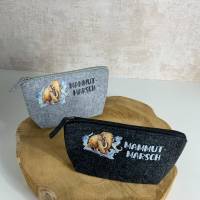Mammut | kleine Kulturtasche | Kosmetiktasche | kleine Tasche| Tasche mit Spruch: Mammutmarsch Bild 7