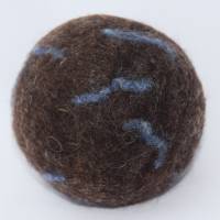 Großer Filzball Wolle 7,5 cm waschbar handgemacht zum Spielen, Jonglieren, Handtraining, Entspannen Bild 2