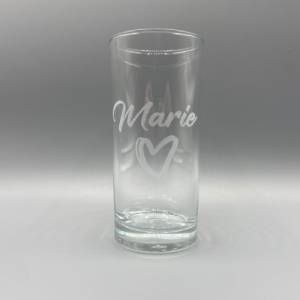 Glas mit individueller Gravur personalisiert Bild 2