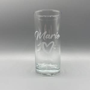Glas mit individueller Gravur personalisiert Bild 3