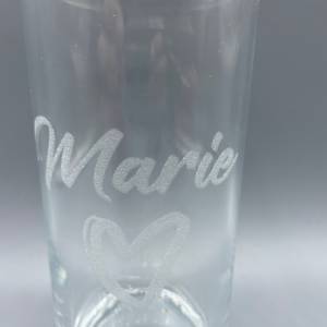Glas mit individueller Gravur personalisiert Bild 9