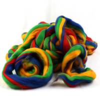 HARLEKIN - Multicolor Kammzug, Merinowolle, 100g Bild 5
