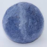 Filzball Wolle 6,6 cm waschbar handgemacht zum Spielen, Jonglieren, Handtraining, Entspannen Bild 2