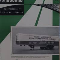 Verkehrs-Rundschau - Fachzeitschrift für den Kraftverkehr Nr. 13  -  30. März 1961 Bild 1