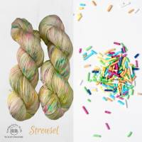 STREUSEL - Handgefärbte Sockenwolle im Strang /100g Bild 1