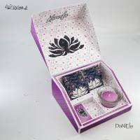 Digipapier indische Muster, Variante violett, Digistamp Lotusblüte, Lotusblume, Indien, indisches Design senSEASONal Bild 4