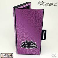 Digipapier indische Muster, Variante violett, Digistamp Lotusblüte, Lotusblume, Indien, indisches Design senSEASONal Bild 7