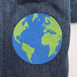Upcycling Hausschuhe für Erwachsene aus Jeans, No Planet B Bild 4