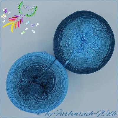 Farbenreich-Wolle Farbverlaufsgarn 