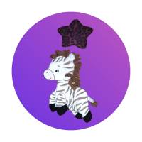 Stickdatei Doodle Zebra mit optionaler 3D Mähne Bild 4