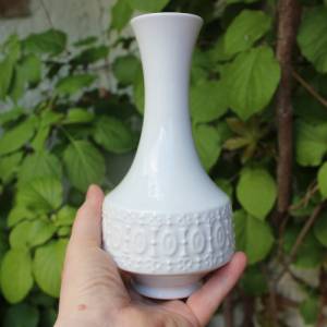 Op Art Vase Ufo Vase Porzellan 70er Jahre Bild 5
