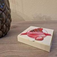 Erdbeere / Geschenkverpackung / Cupcake / süß / Geschenkverpackung in Erdbeer Motiv / Erdbeeren Verpackungsideen Bild 5