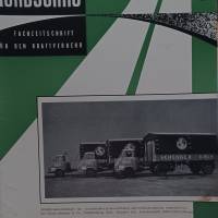 Verkehrs-Rundschau - Fachzeitschrift für den Kraftverkehr Nr. 12  -  23. März 1961 Bild 1