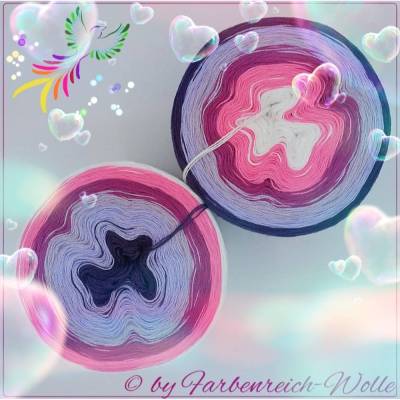 Farbenreich-Wolle Farbverlaufsgarn 