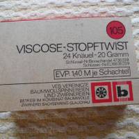 Vintage Stopftwist aus Viscose DDR aus den 1970er oder 1980er Jahren Bild 3