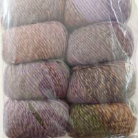 10 Knäuel Wolle in OVP 500 Gramm Medio von Lana Grossa in traumhaft schönen Farbverläufen Farbe 036 Partie 2755 Bild 8