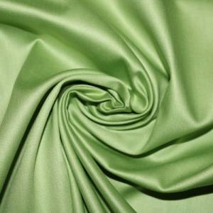 14,30 EUR/m Dirndl-Stoff uni einfarbig grün Baumwollsatin Bild 1