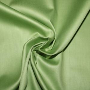 14,30 EUR/m Dirndl-Stoff uni einfarbig grün Baumwollsatin Bild 2