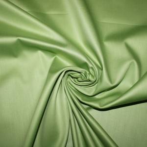 14,30 EUR/m Dirndl-Stoff uni einfarbig grün Baumwollsatin Bild 4