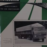 Verkehrs-Rundschau - Fachzeitschrift für den Kraftverkehr Nr. 6  -  9.Februar 1961 Bild 1