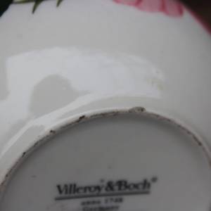 Wildrose Zuckerdose Villeroy & Boch 80er 90er Jahre Bild 7