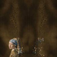♕ Sweat Panel von Stenzo Vermeer Perlenohrring Hoodie Sweater 175 x 150 cm ♕ Bild 2