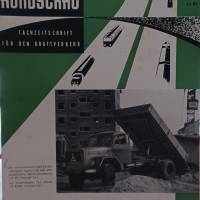 Verkehrs-Rundschau - Fachzeitschrift für den Kraftverkehr Nr. 1  -  5. Januar 1961 Bild 1