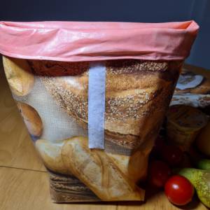 Lunchbag, Brotbeutel, Kulturtasche, Frühstücksbeutel Bild 6