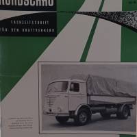 Verkehrs-Rundschau - Fachzeitschrift für den Kraftverkehr Nr. 14  -  6. April 1961 Bild 1