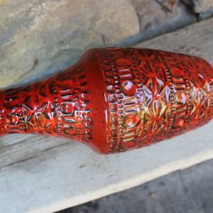große Bay Vase 606-30 Bodo Mans Pop Art Keramik WGP 60er Jahre West Germany Bild 6