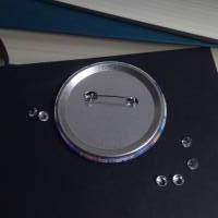 Ein wunderschöner bookish Button / Badge / Anstecker 58mm Durchmesser Smile Bild 3