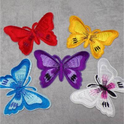 Schmetterling  Patch, zum Aufbügeln verschiedene Farben 