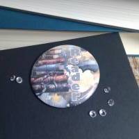 Ein wunderschöner bookish Button / Badge / Anstecker 58mm Durchmesser Reader Bild 2